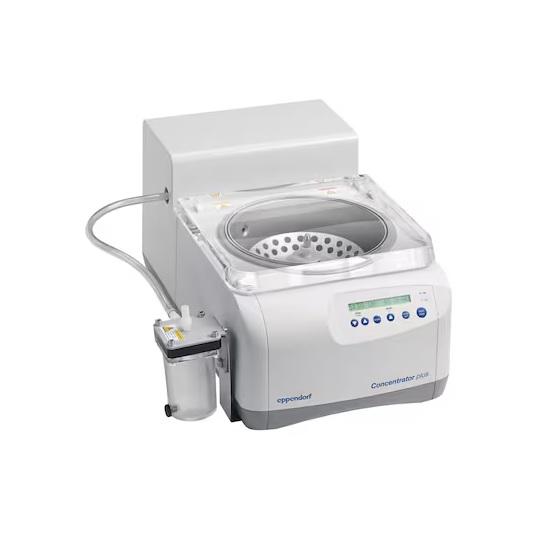 Eppendorf concentrator plus complete system, with integrated diaphragm vacuum pump, with Rotor F-45-48-11
