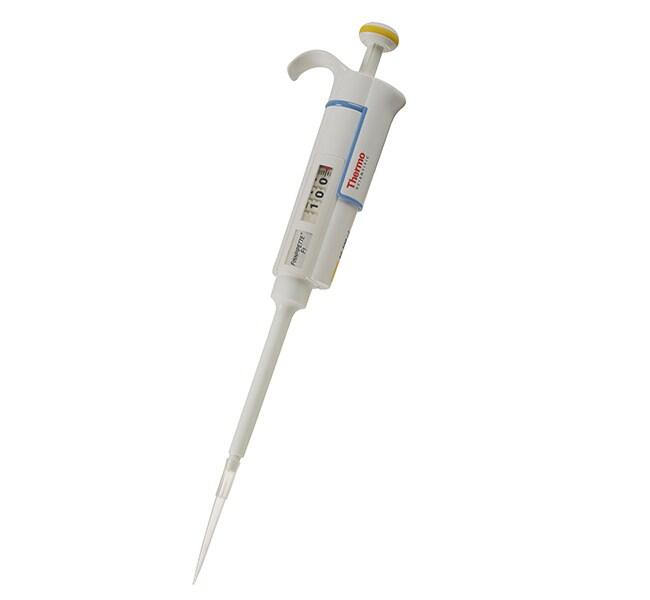 Browse Finnpipette™ F1 Variable Volume Pipettes, 10 to 100 μL, Yellow