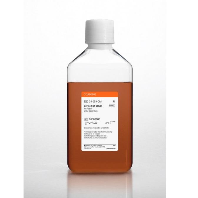 Corning® Bovine Calf Serum, 1L, Iron-Fortified, United States Origin