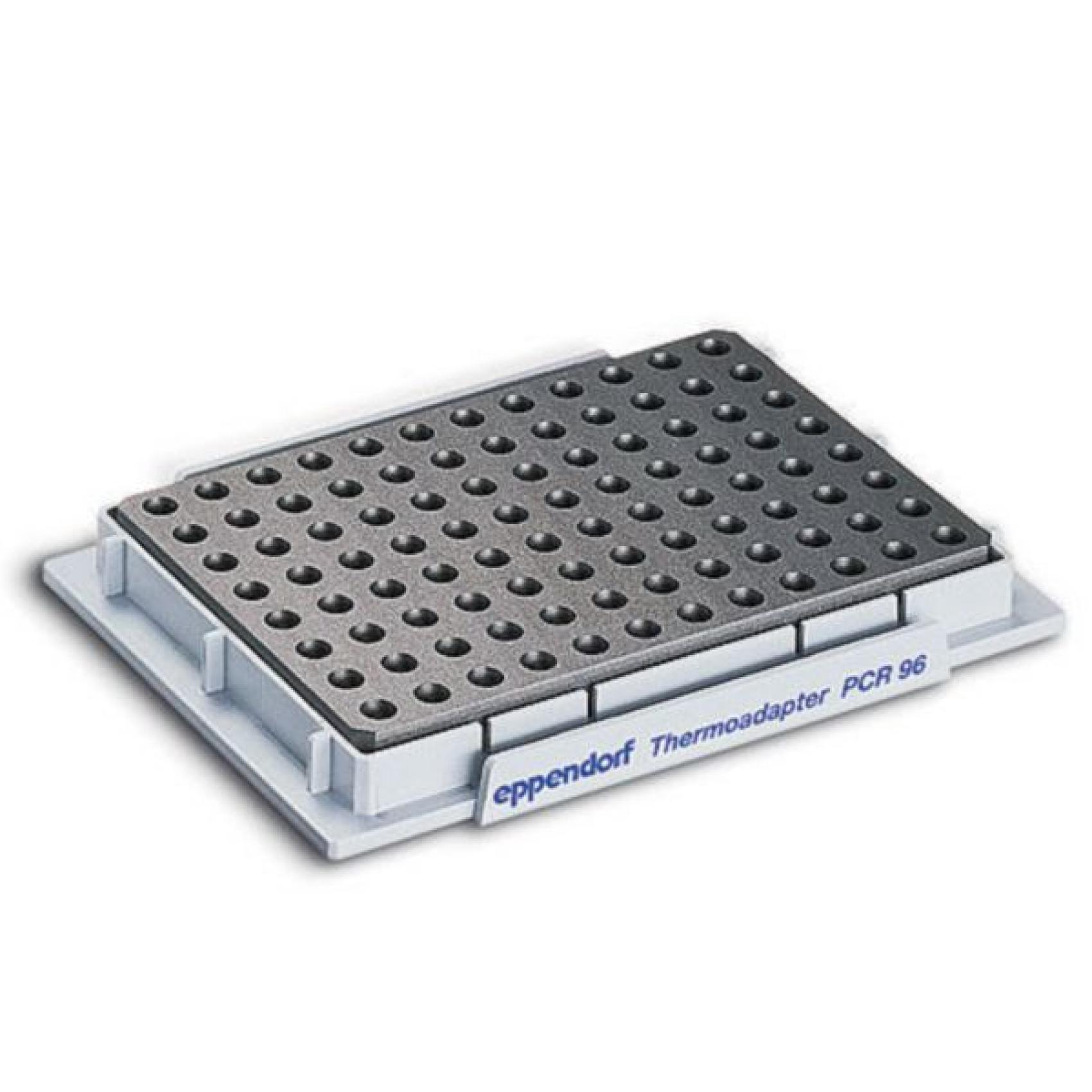 epMotion® Thermoadapter for PCR, for temperature control of PCR plates, 96 wells, skirted