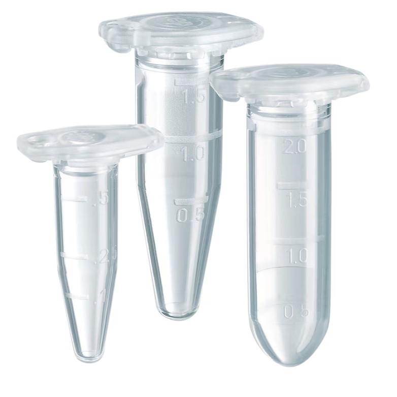 Eppendorf Safe-Lock Tubes, 1.5 mL, Forensic DNA Grade, colorless, 500 tubes (10 bags × 50 tubes)