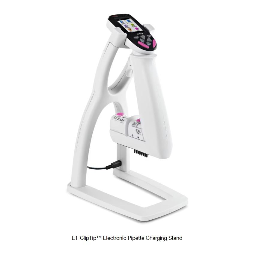 E1-ClipTip™ Electronic Pipette Charging Stand, for 1-pipette