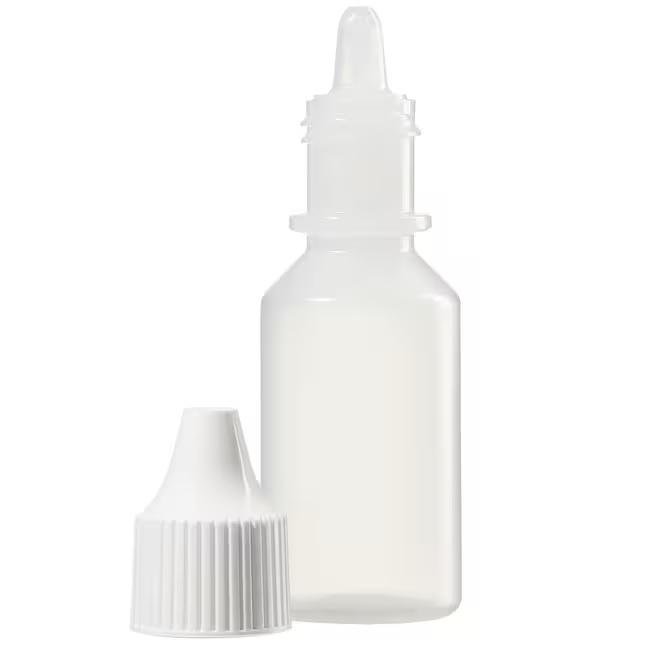 Thermo Scientific™ Nalgene™ Dropper Bottles with Control Dispensing Tip, 15 mL, Case of 25, White Closure