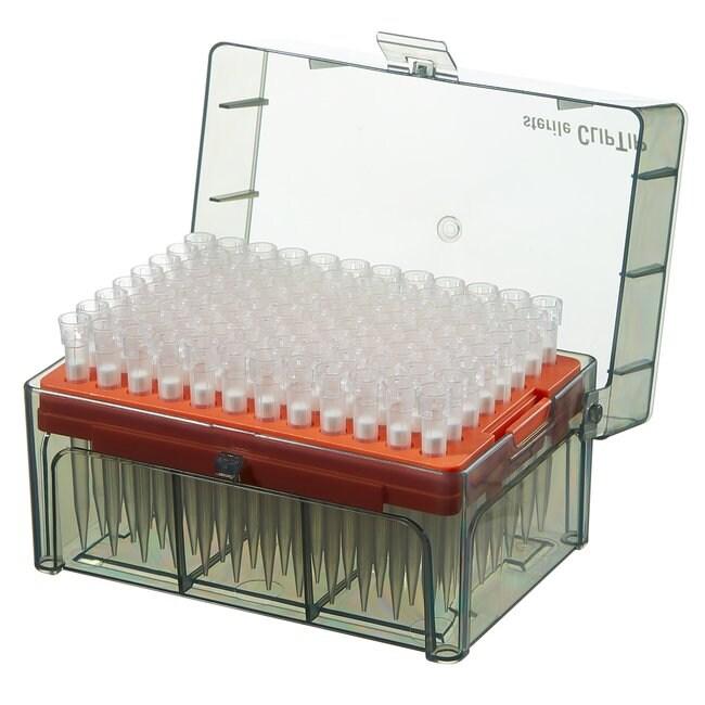 ClipTip™ Filtered Pipette Tips, 300, Filtered, Sterile, 300 μL, Orange