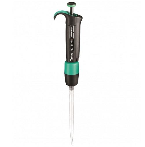 Finnpipette™ F2 Variable Volume Pipettes, 0.5 to 5 mL, Green