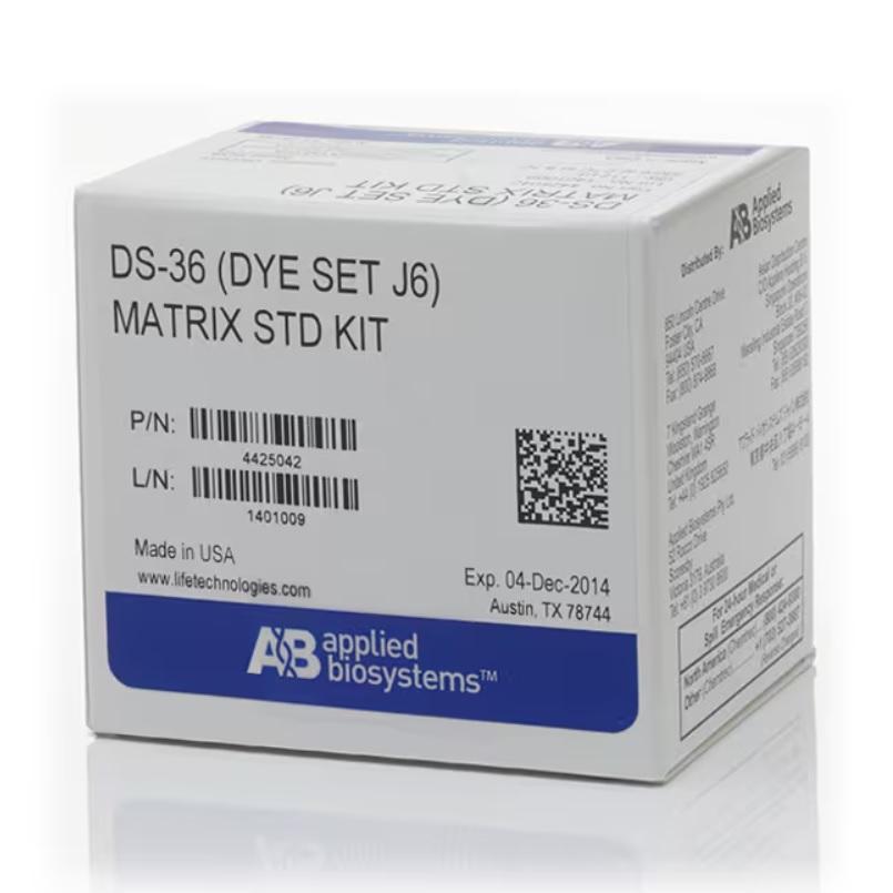 Applied Biosystems™ DS-36 Matrix Standard (Dye Set J6)