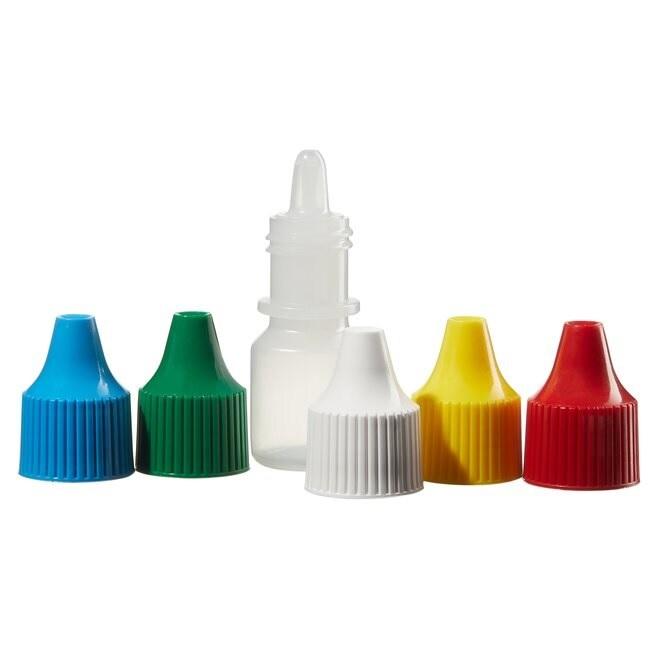 Thermo Scientific™ Nalgene™ Dropper Bottles with Control Dispensing Tip, 4 mL, Case of 25, Assorted Closure