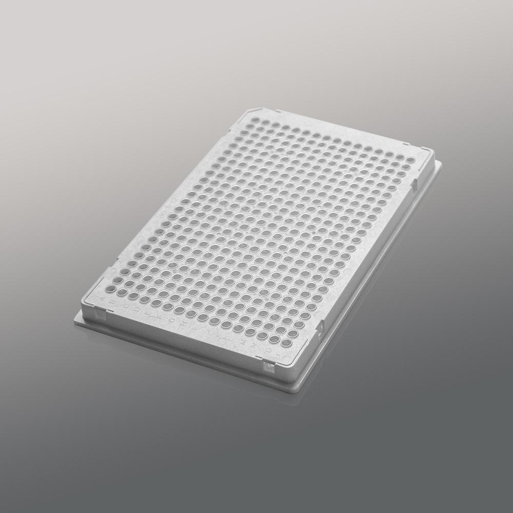 LabSelect 40uL 384 Well PCR Plate, Full Skirt, Clear Tube