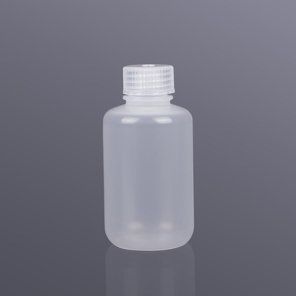 Biosharp 125mL Reagent Bottle, narrow Mouth, Polypropylene, Clear