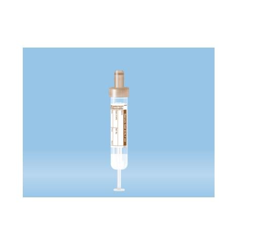 S-Monovette® Serum Gel, 4.7 ml, Cap Brown, (LxØ): 75 x 15 mm, With Paper Label